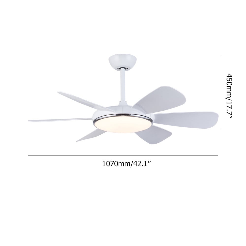 Creative Modern Living Room Ceiling Fan With Remote Control weights dimensions image
