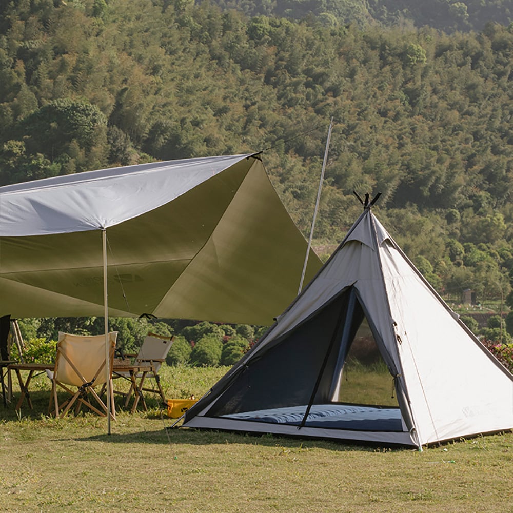 Villa Twilight Tower A 2 person Tent with Double Door Design window image