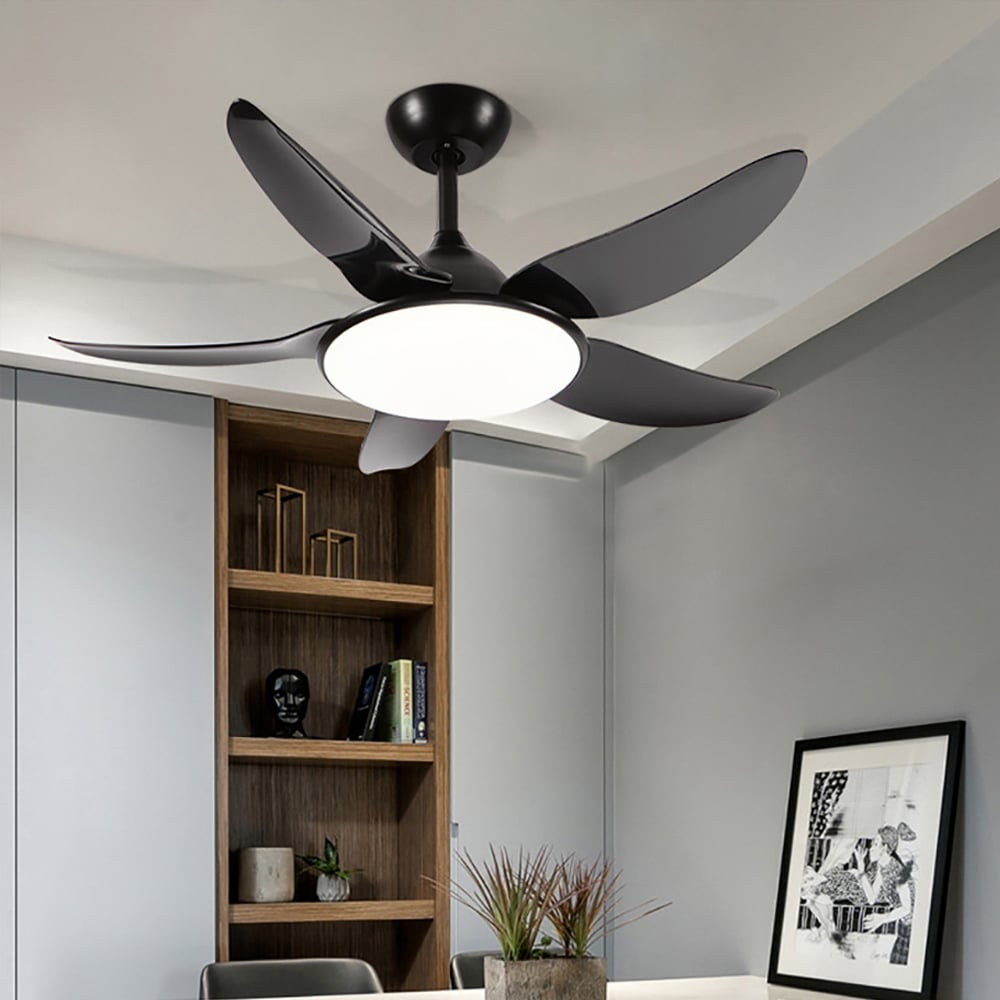 Thin Frequency Conversion Ceiling Fan With Remote Control  window image