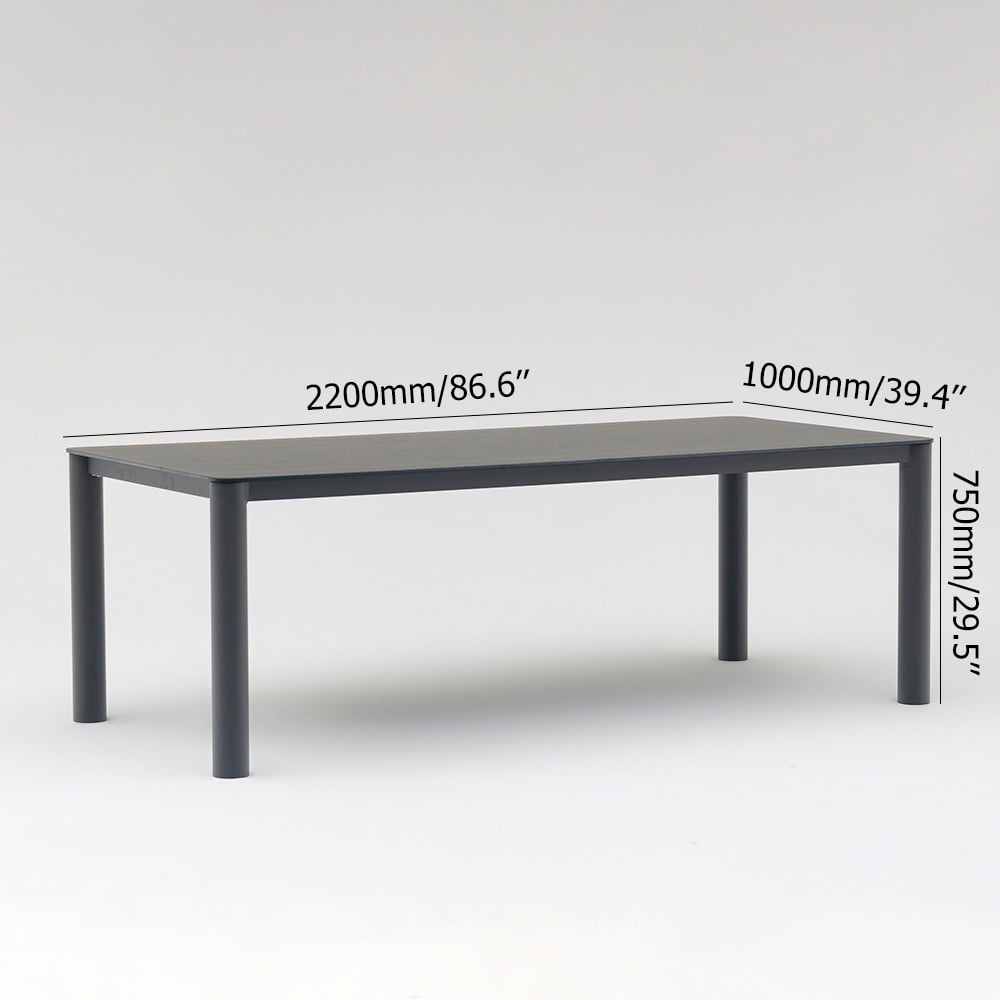 7-Pieces Outdoor Dining Set with Rope Woven Chairs and Glass-top Table window image