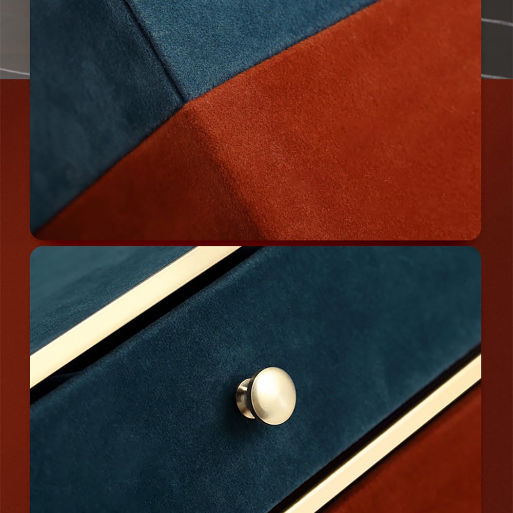 Modern Jewelry Box Desk Organizer with Double Drawers window image