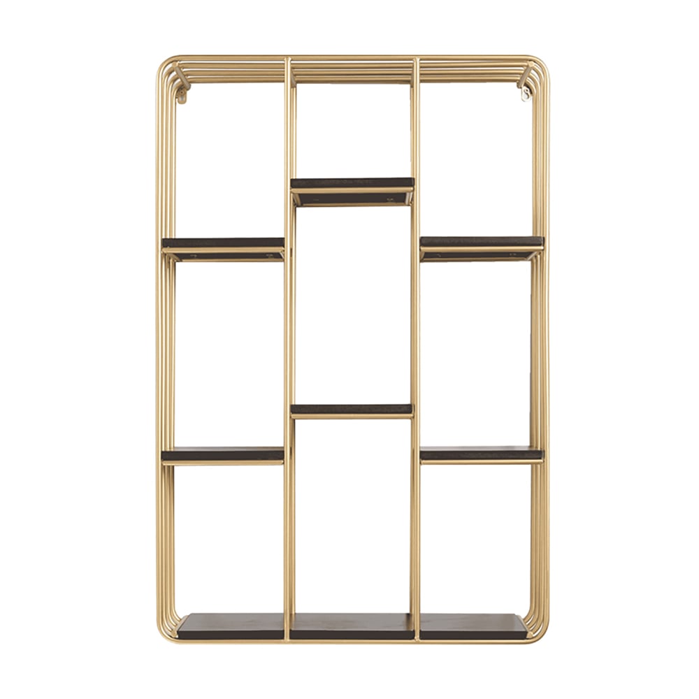 Modern Wall Shelving in Gold&Black window image