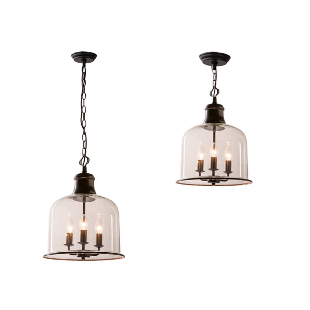 Retro Simple Transparent Glass Personalized Lamp window image