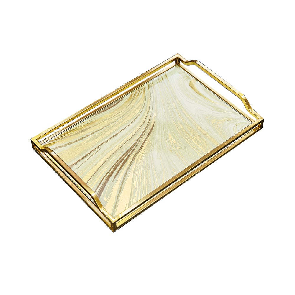 Luxury Tray for Entryway in Metal window image