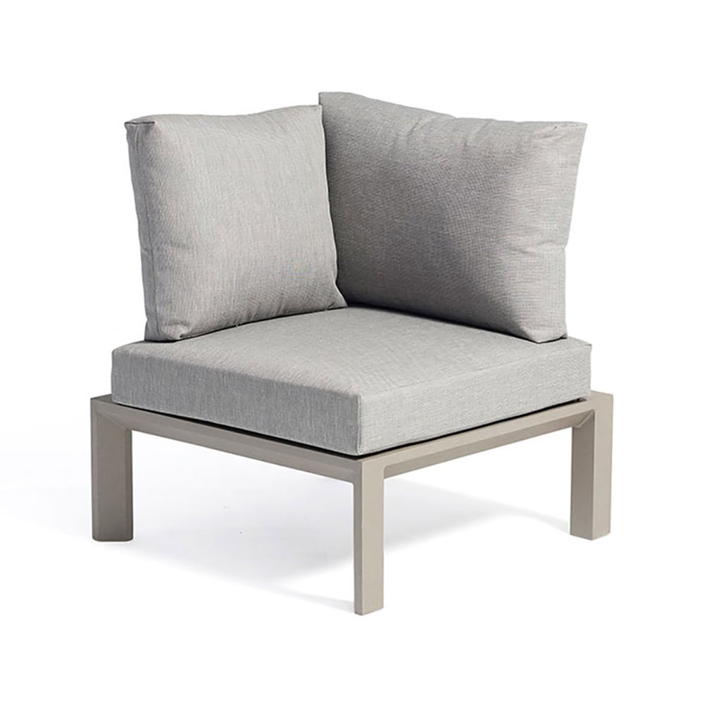 4-Pieces Outdoor Sectional Set with Build-in Side Table and Coffee Table window image