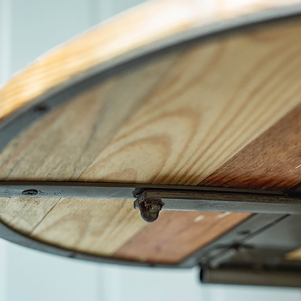 3-Tier Foldable Floating Shelves Multi-Use Wall Mini Table window image