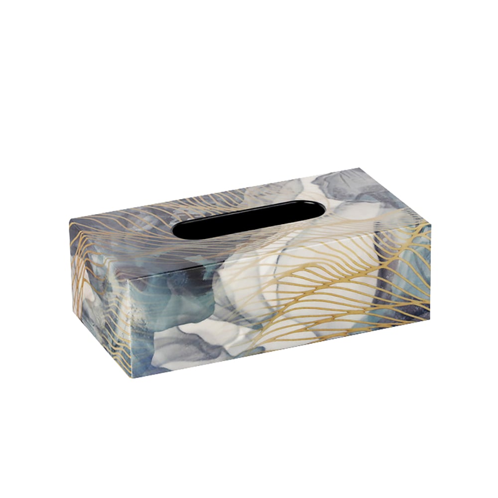 Moderne rechthoekige tissuedoos Decor Tissue Cover Vensterafbeelding