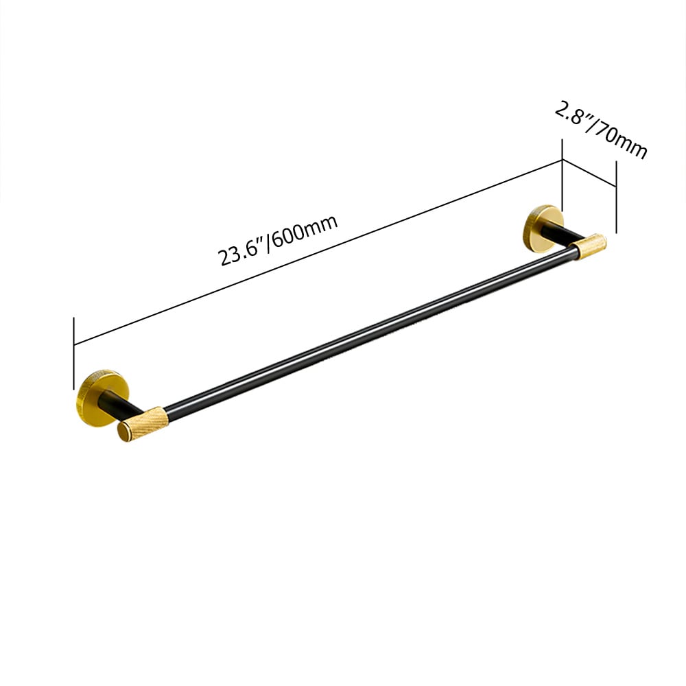 Wall Mounted Towel Rail Modern Bathroom Towel Stand window image