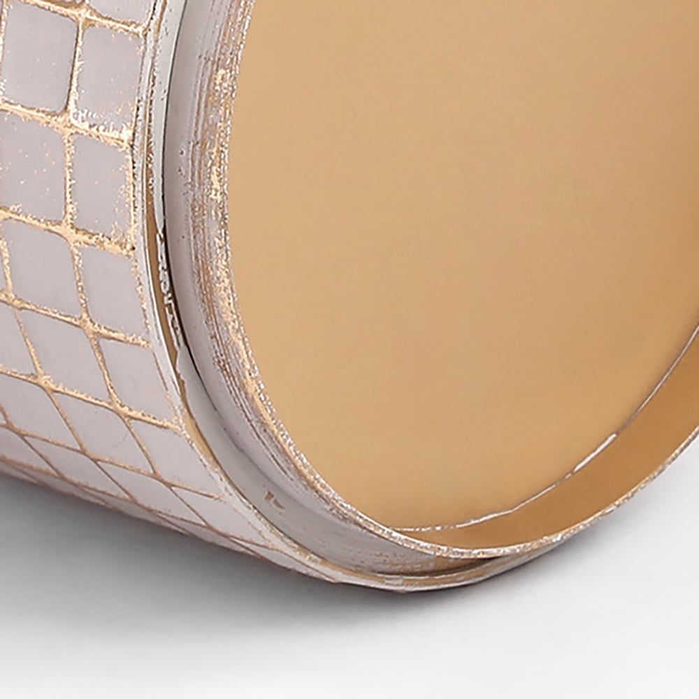 Supporto per fiori in metallo rimovibile retrò in 4 pezzi Immagine della finestra