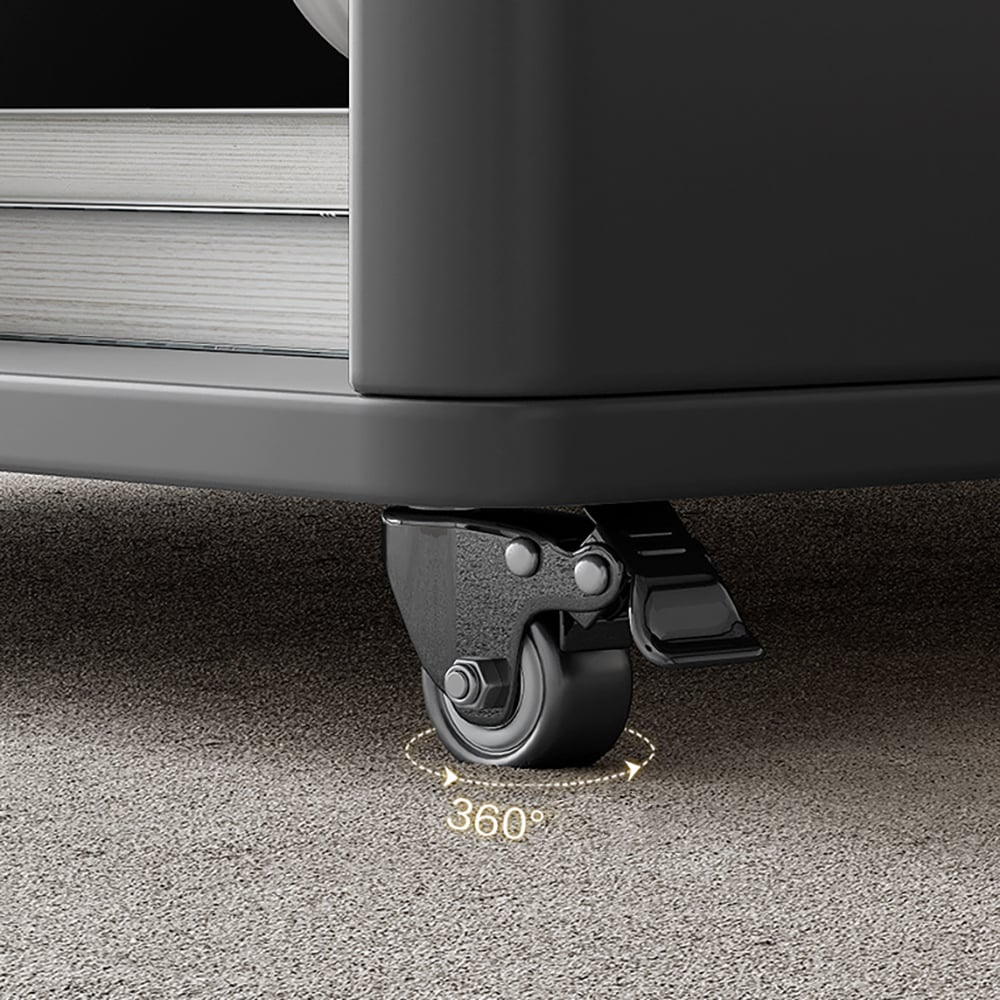 Moderne salontafel met liftblad en multifunctionele opbergtafel in wit en grijs Vensterafbeelding