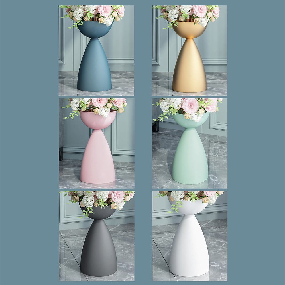 Nordic Plant Stand Balcony Indoor Plant Pot in Metal window image