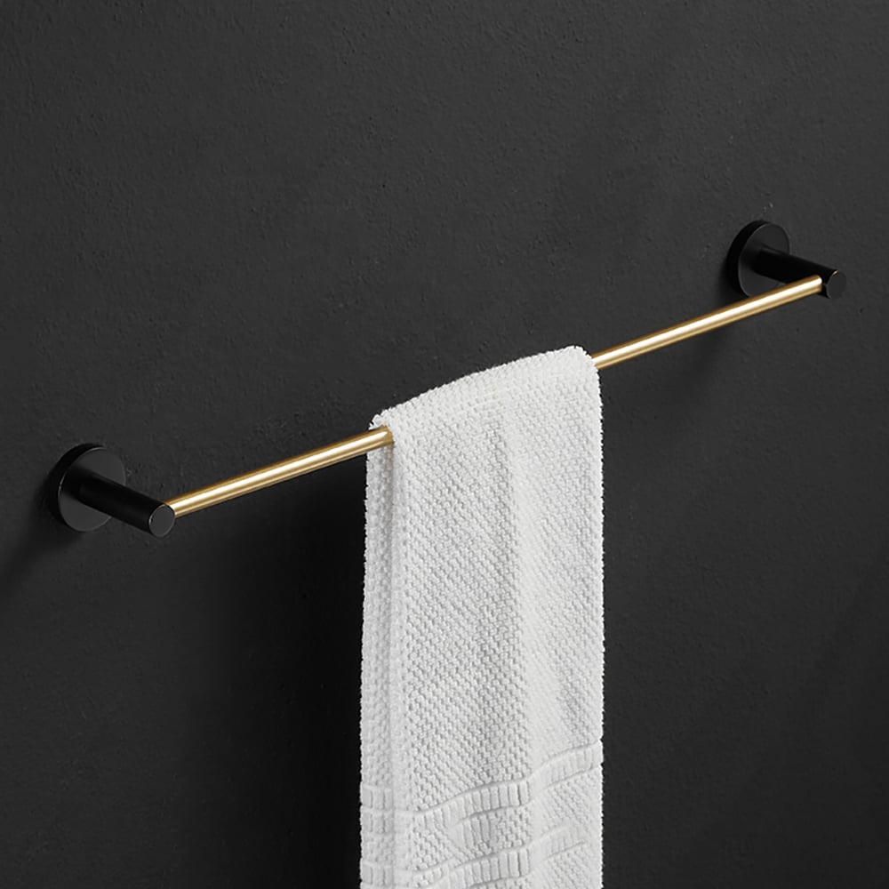 Modern Bathroom Towel Rail Daily Towel Bar with Brushed Finish window image
