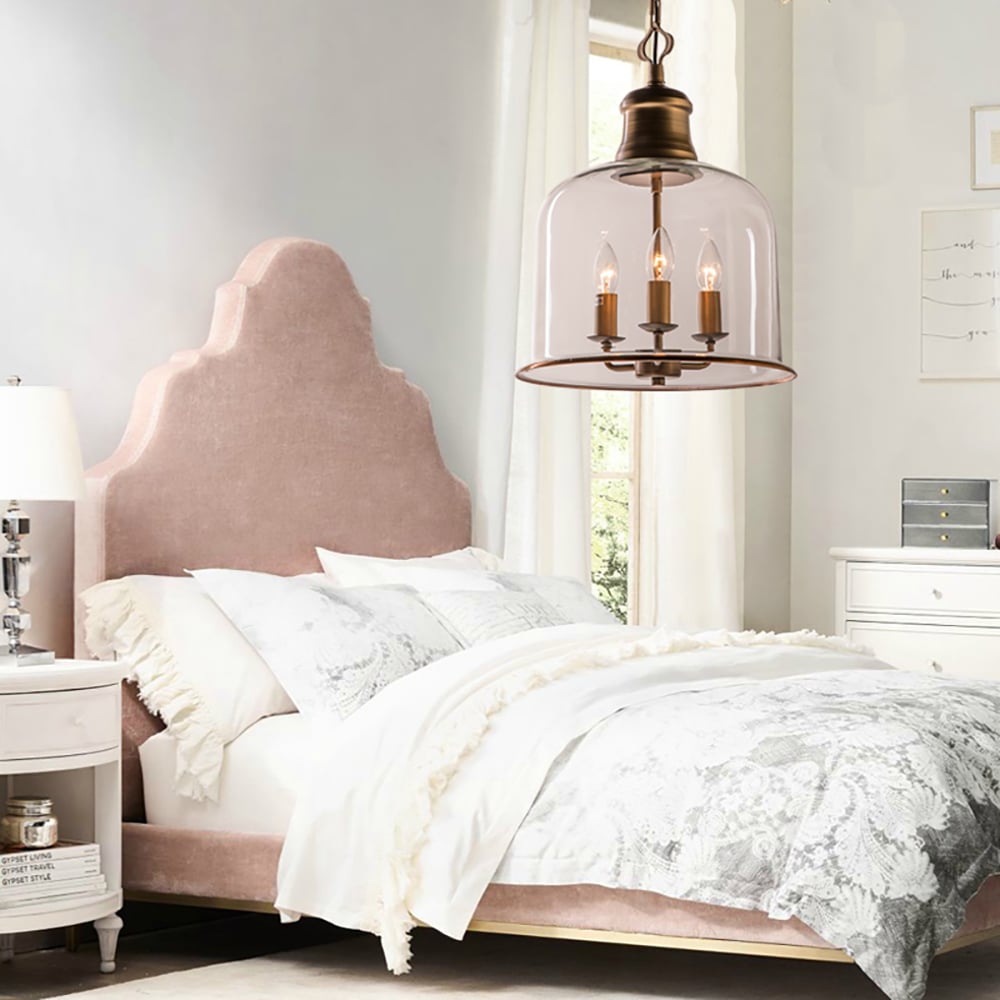 Retro Simple Transparent Glass Personalized Lamp window image