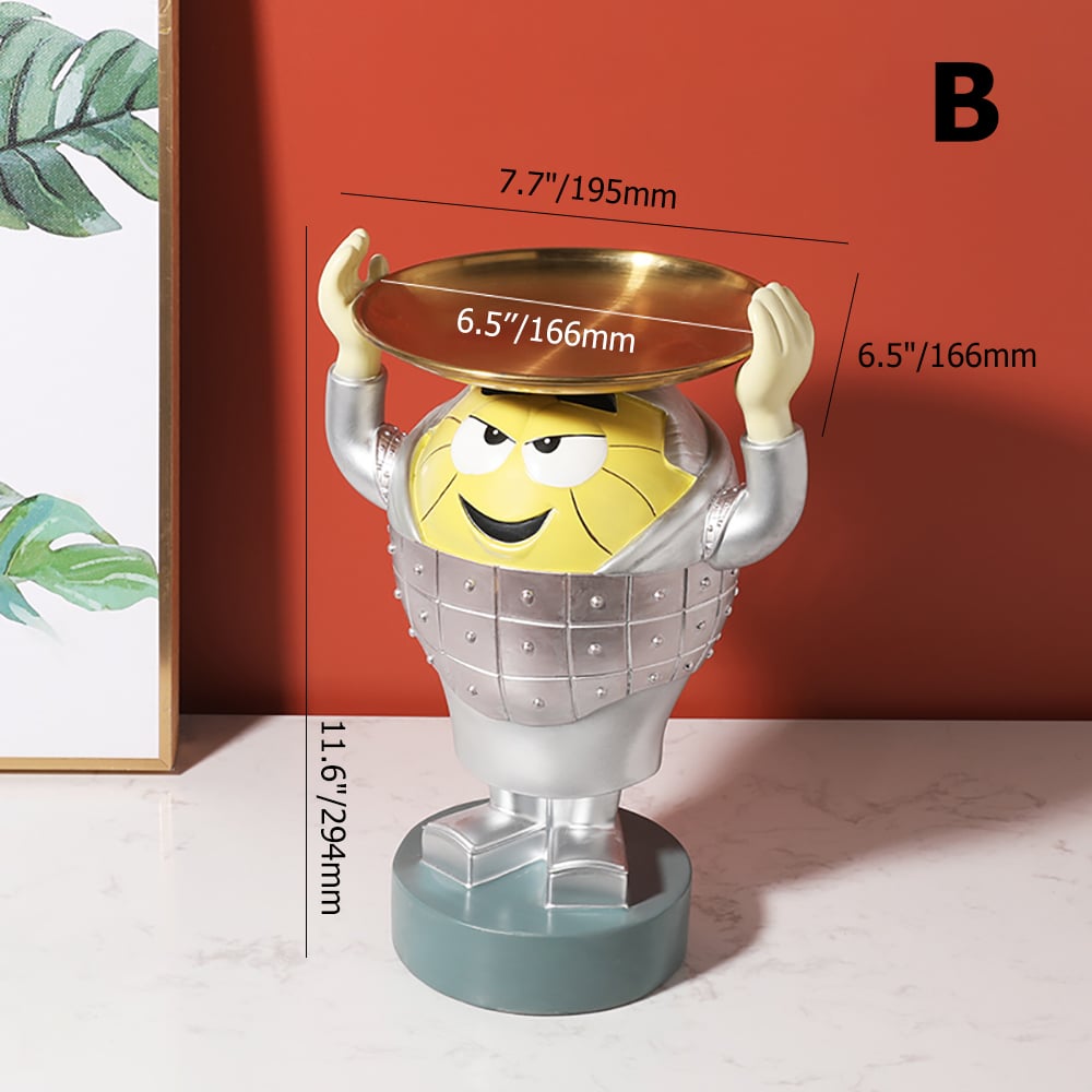 Modern Armour Desk Organiser with Tray Decoration window image