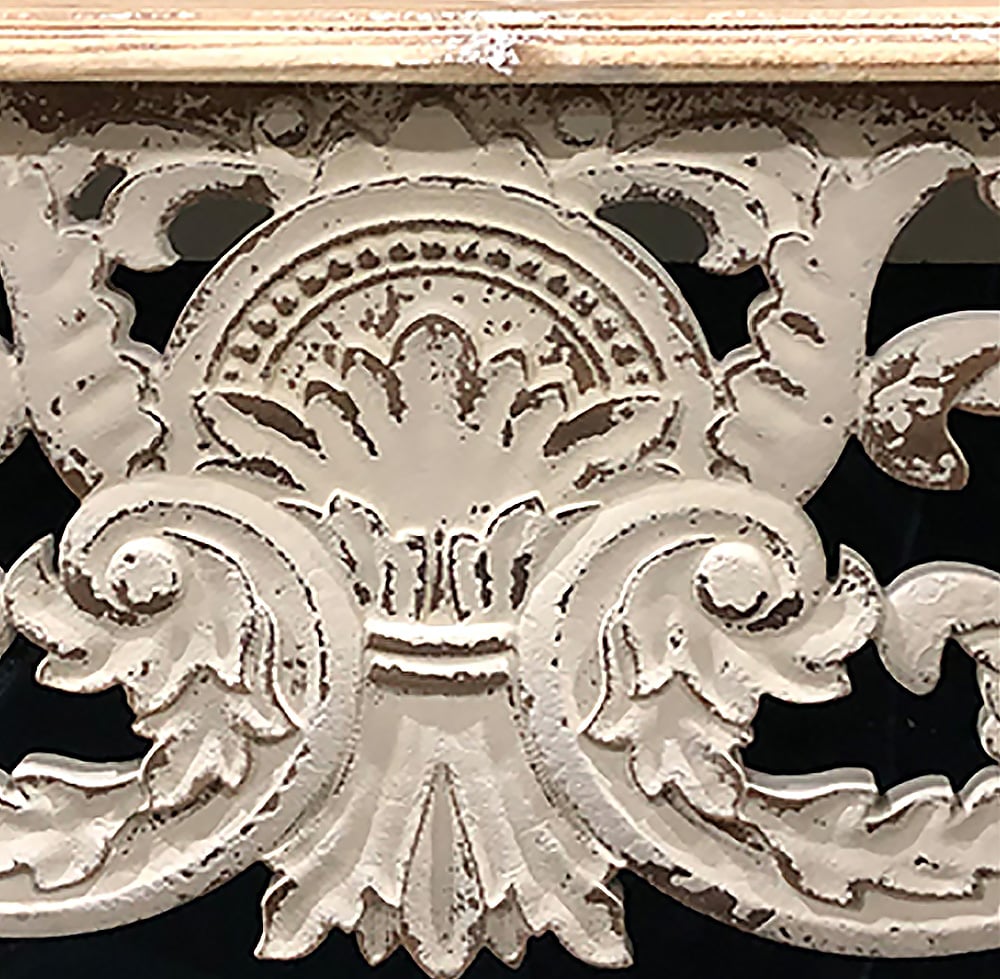 Rétro Scaillage mural en bois massif image de fenêtre