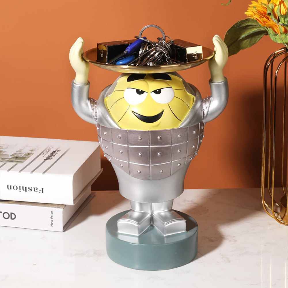 Modern Armour Desk Organiser with Tray Decoration window image