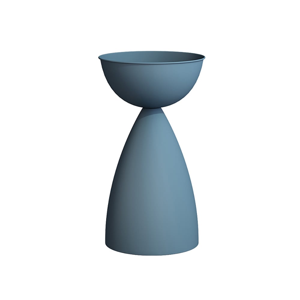 Nordic plantenstandaard balkon kamerplantenpot in metaal Vensterafbeelding