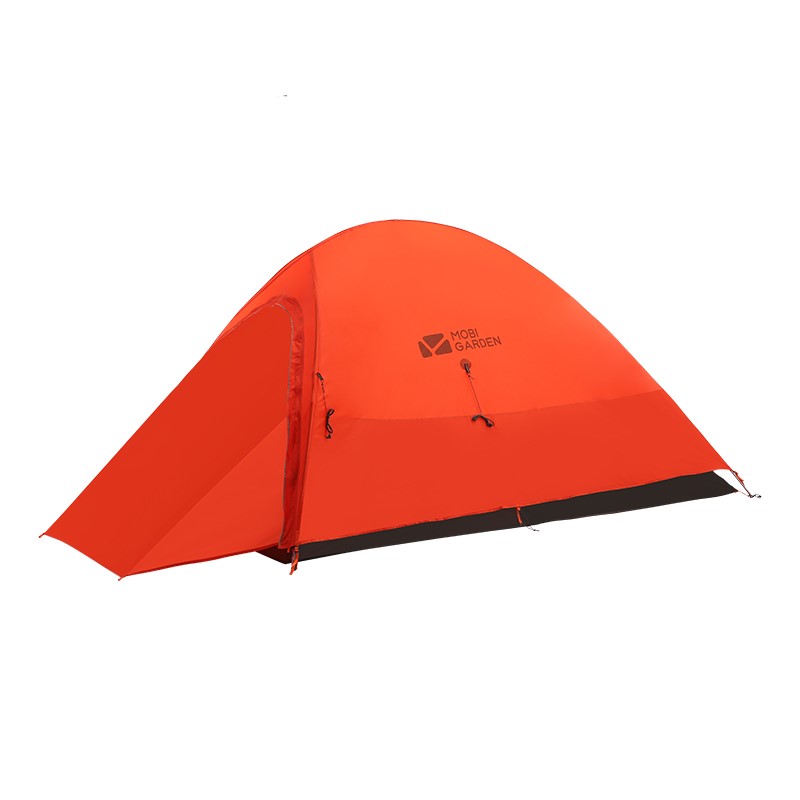 Barraca de mochila Light Knight UL1/UL2 para 1-2 pessoas 20D de silicone de grade dupla Imagem da janela