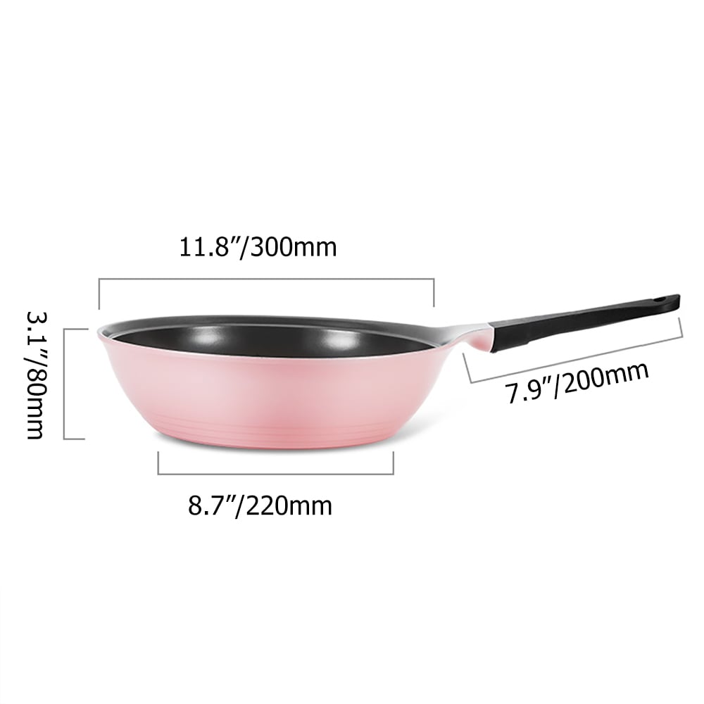 Aluminum Nonstick Wok Nonstick Stir Fry Pan  window image