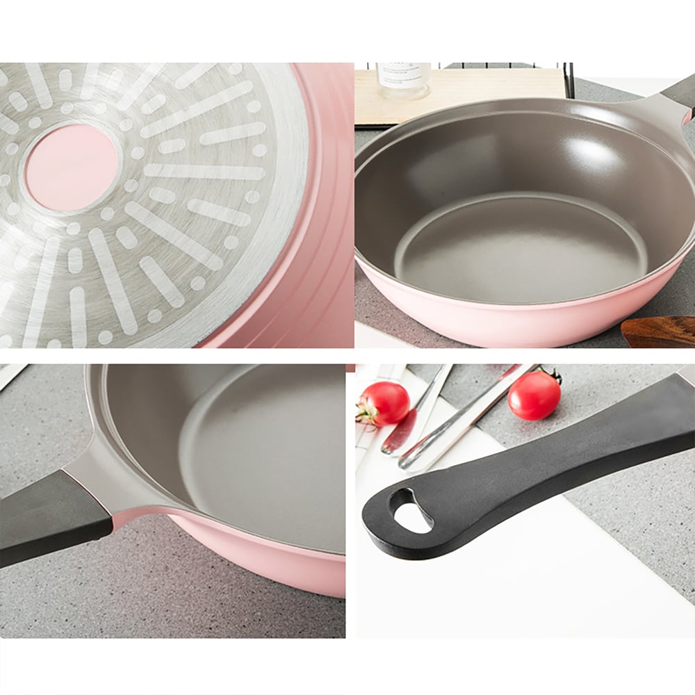 Aluminum Nonstick Wok Nonstick Stir Fry Pan  window image