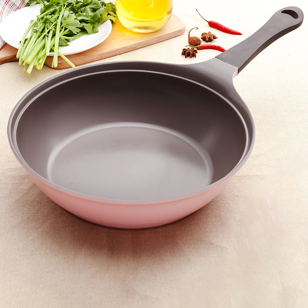 Aluminum Nonstick Wok Nonstick Stir Fry Pan  window image