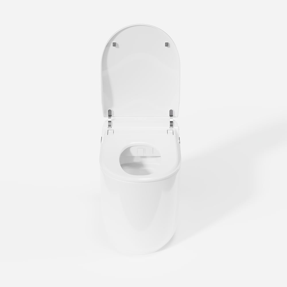 Fitro H3 Compact Smart Bidet Toilet with Tank Auto-Open Lid Foam Shield, cUPC & ETL window image