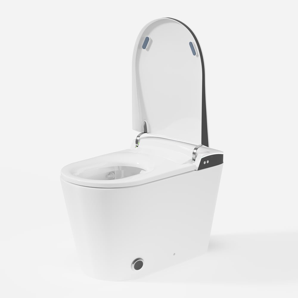 Nexin C4 Smart Bidet Toilet with Tank, Foam Shield, UV Sterilization, Chair Height window image