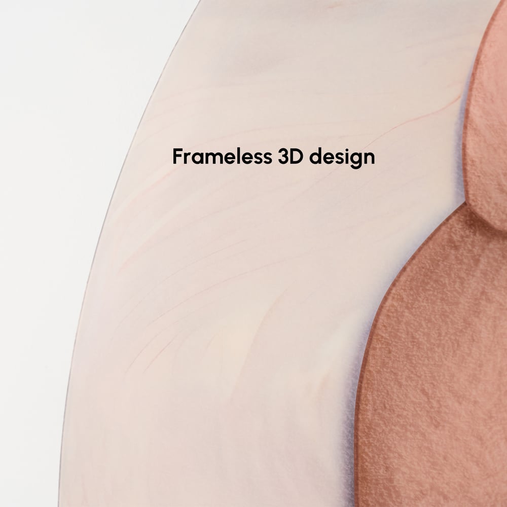 22" x 39" Arched LED 3D Acrylic Elephant Moon Wall Sculpture Art Decor Nursery Bedroom window image