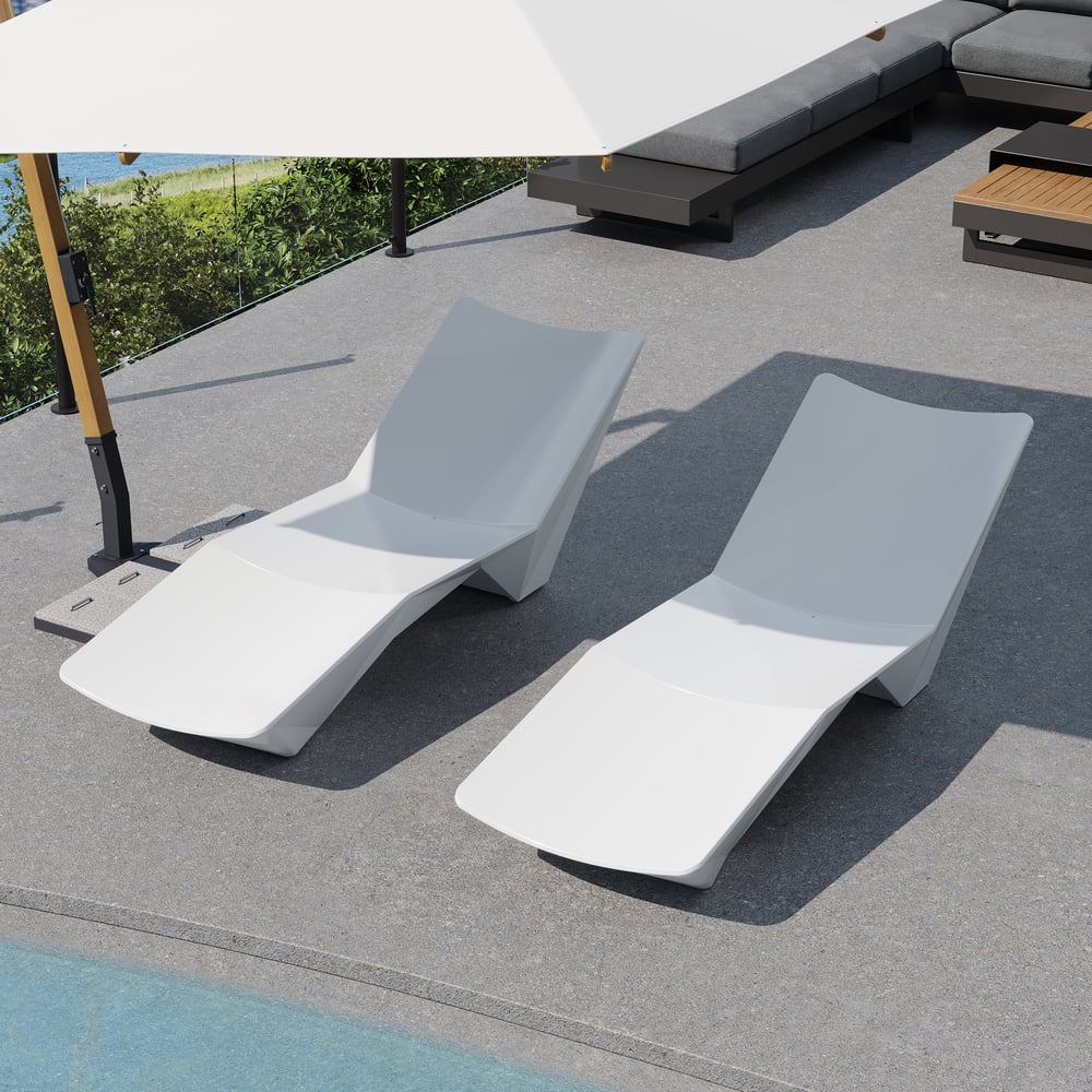 Outdoor Weather-Resistant Pool Chaise Lounge window image