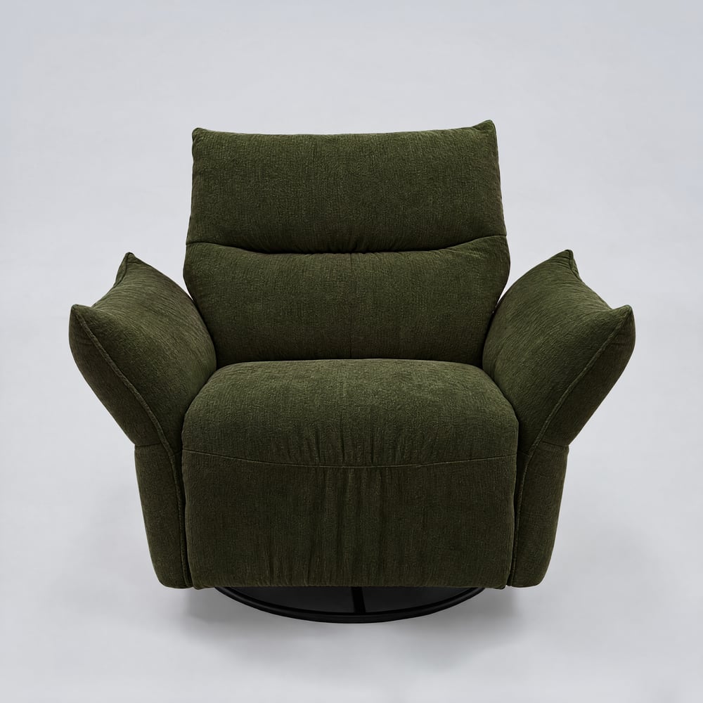 Florvia Chenille Dual-Motor Reclining Lounge Chair window image