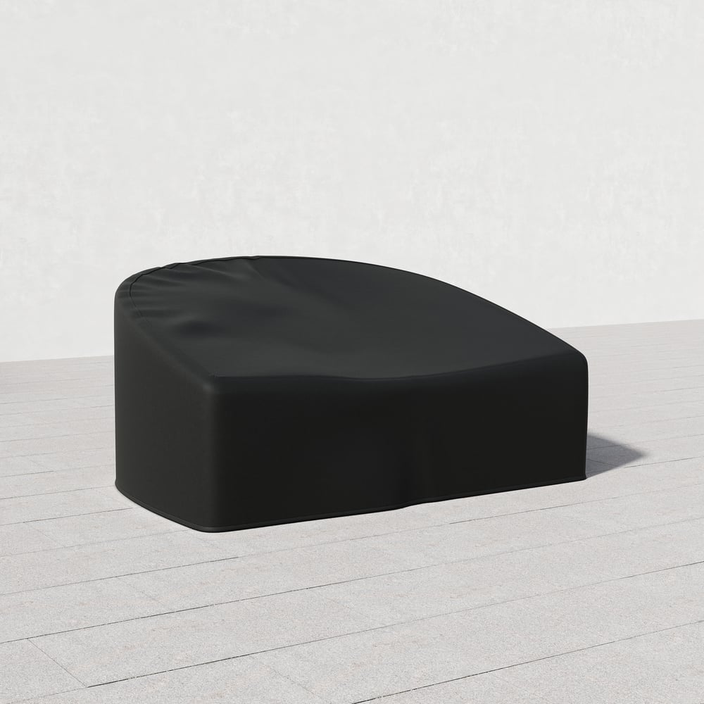 600D Tough Canvas Waterproof Outdoor Daybed Covers in Black window image