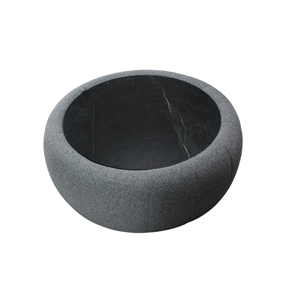 99cm Performance Chenille Multi-Functional Ottoman With Storage And Coffee Table In One window image