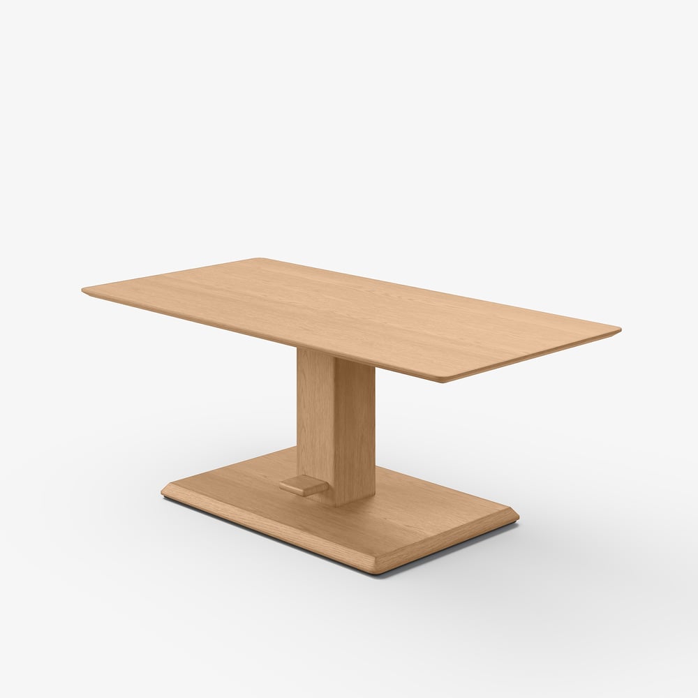 120 cm Natural Veneer Pedal-Control Lift-Top Coffee Table window image