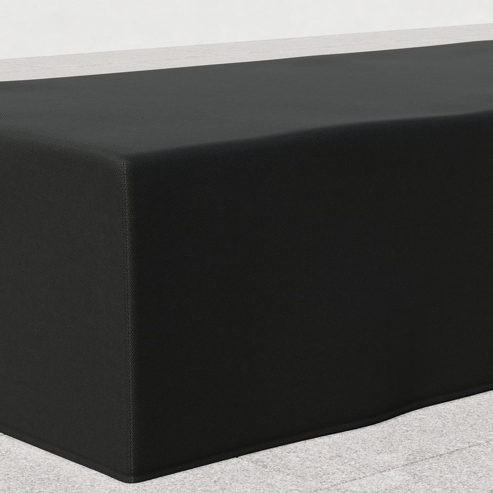 600D Tough Canvas Waterproof Outdoor Coffee Table Covers in Black window image