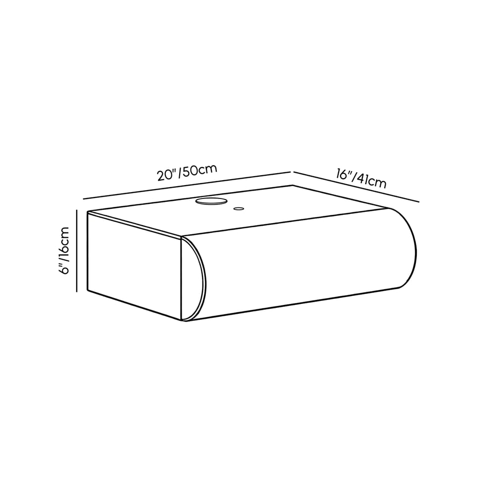 Table de chevet intelligente à LED 1 tiroir en cuir flottant Humply avec plateau en pierre frittée Poids, dimensions, image
