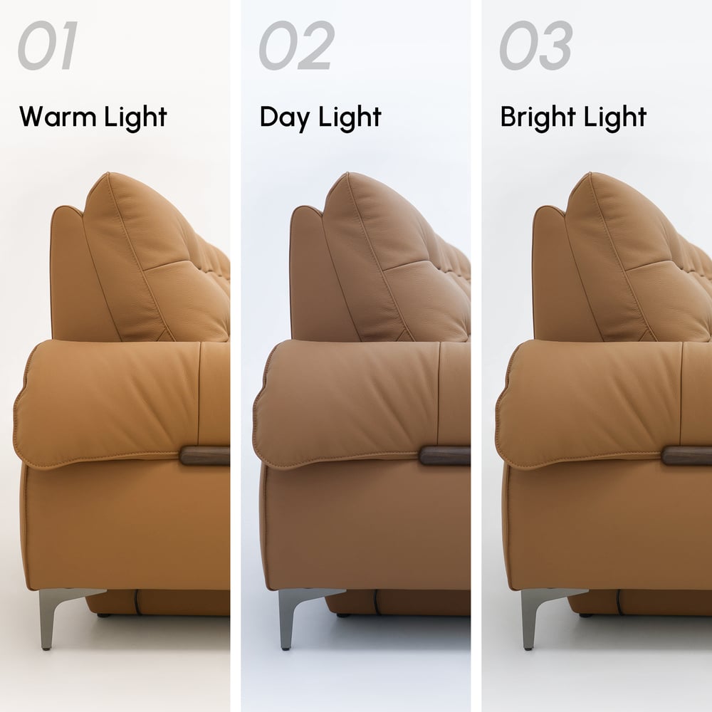 85" 2-Seater Genuine Leather Power Reclining Sofa with USB & USB-C Charging Ports window image