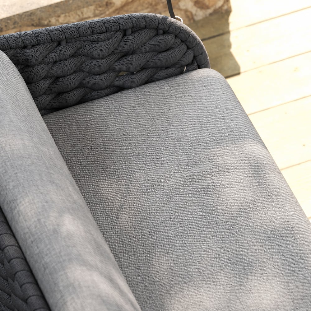 Cocaro 2-Seater Woven Outdoor Patio Swing window image