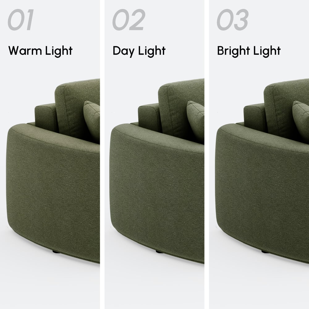 80" Queen 3-Seater Chenille Fold-Down Sleeper Sofa with Removable Cover window image
