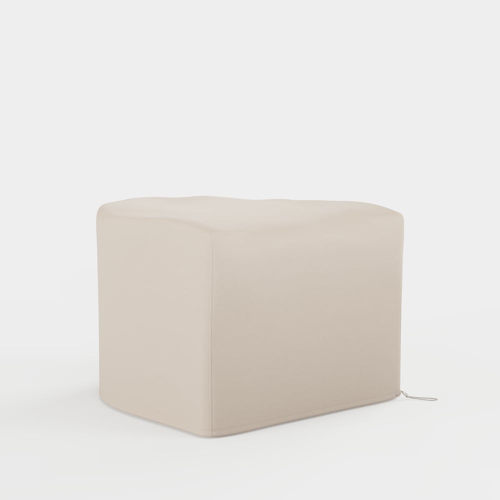 Costra 600D Tough Canvas Waterproof Outdoor Chair Covers in Ivory window image