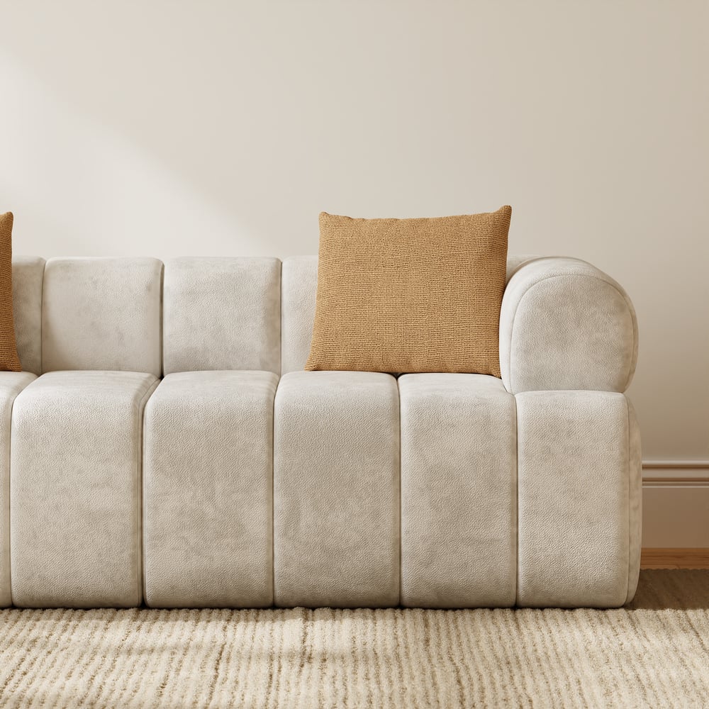 Nimbus 79" 2-Seater Velvet Sectional Sofa window image