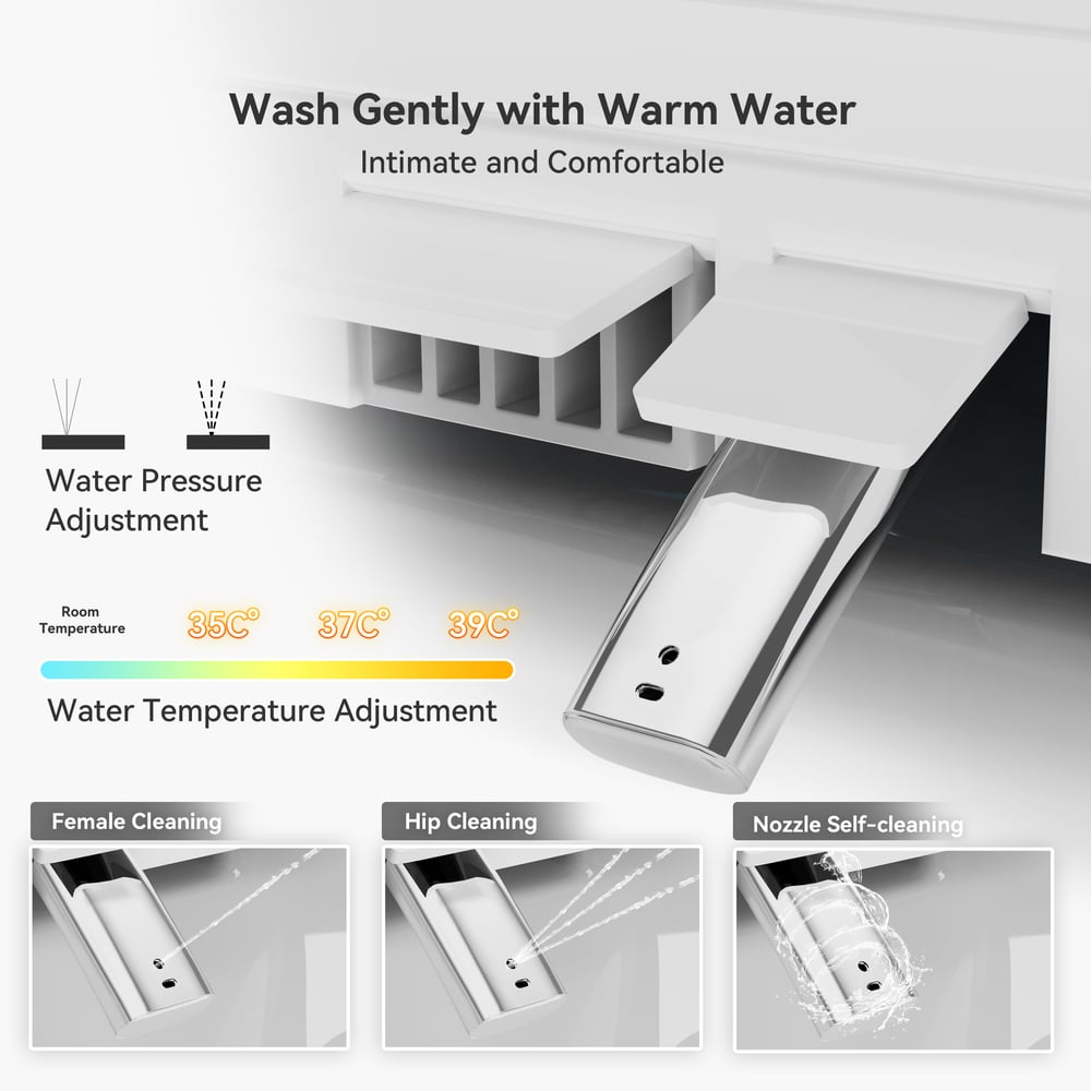 Glowin Automatic Smart Bidet Toilet with Built-in Tank & UV Sterilisation (WELS 4-Star) window image