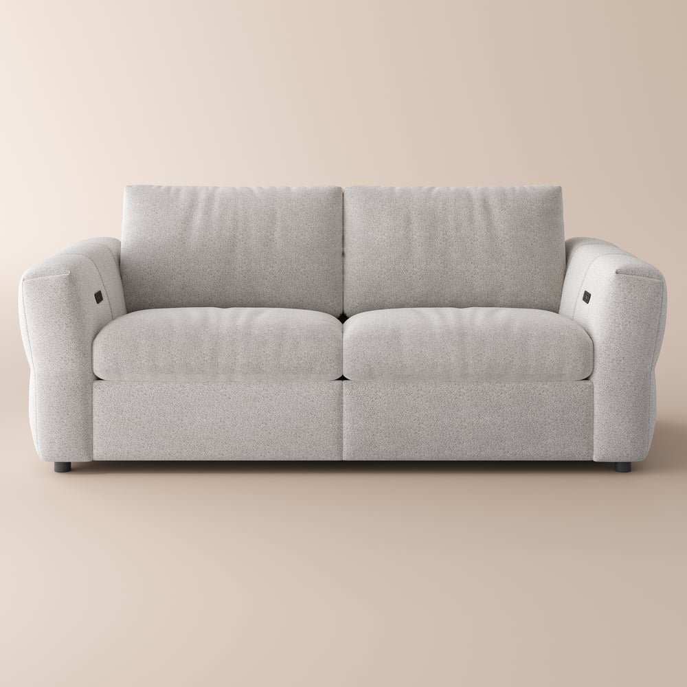 Glidio Chenille Power Reclining Sofa with Adjustable Headrests window image