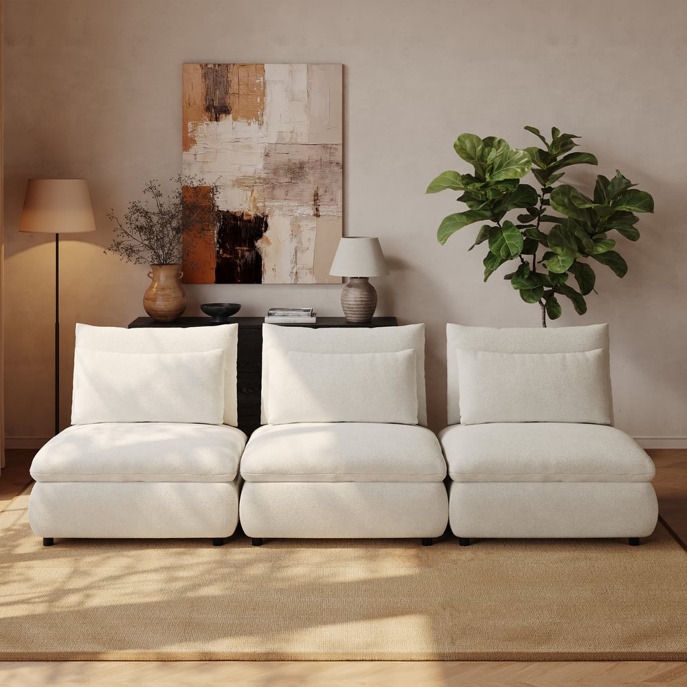 36" Chenille Slipper Accent Chair with Hidden Storage & Removable Backrest window image