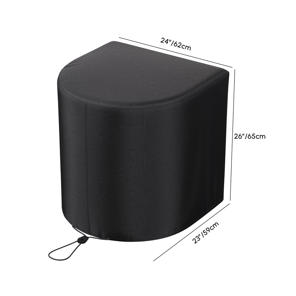 Housse de chaise longue d'extérieur Costra 800D en toile résistante et imperméable Poids, dimensions, image