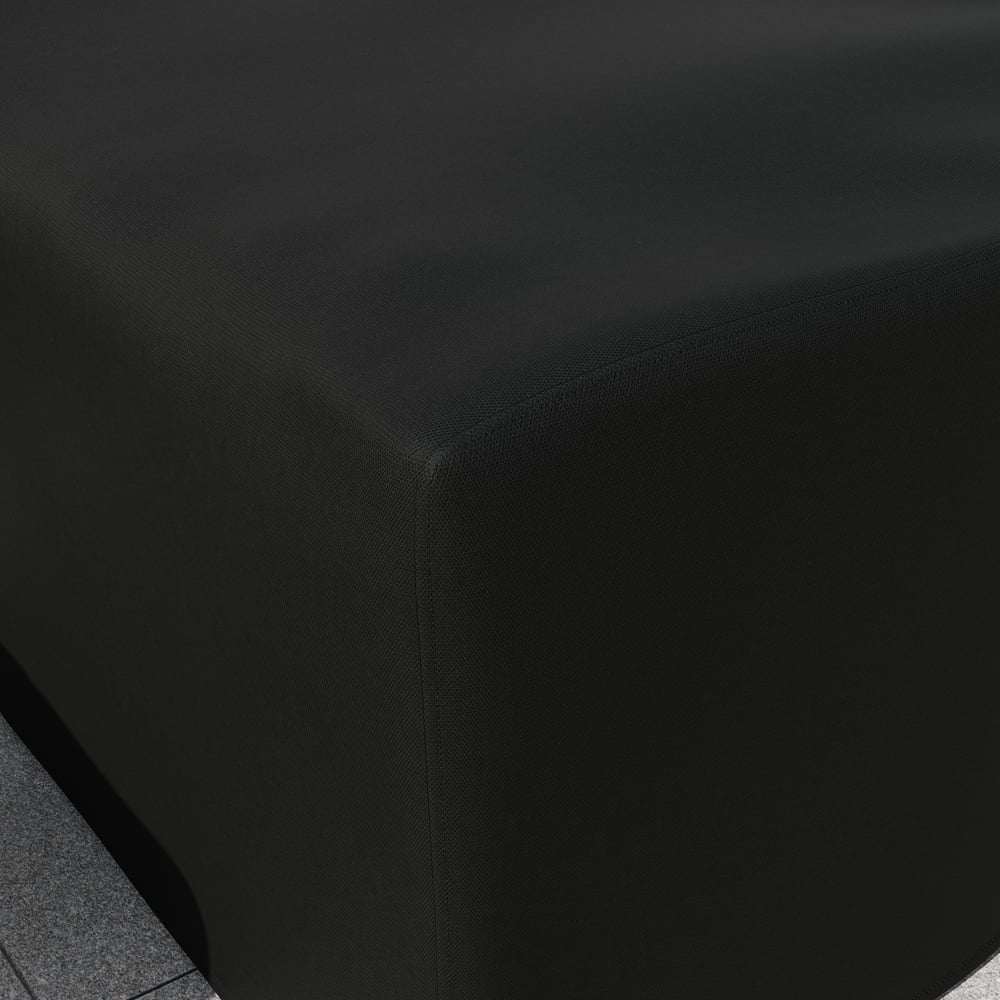 600D Tough Canvas Waterproof Outdoor Patio Furniture Set Covers in Black window image