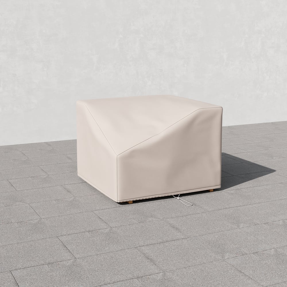 Grida Outdoor 600D Tough Canvas Waterproof Patio Furniture Set Covers in Ivory window image