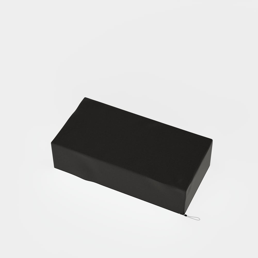 600D Tough Canvas Waterproof Outdoor Coffee Table Covers in Black window image