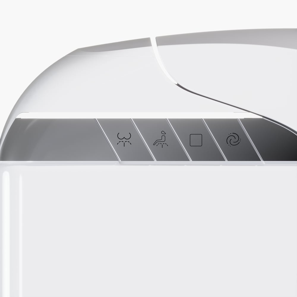 Fitro H3 Wall-Mounted Smart Bidet Toilet with Built-In Tank, Foam Shield, cUPC & ETL window image