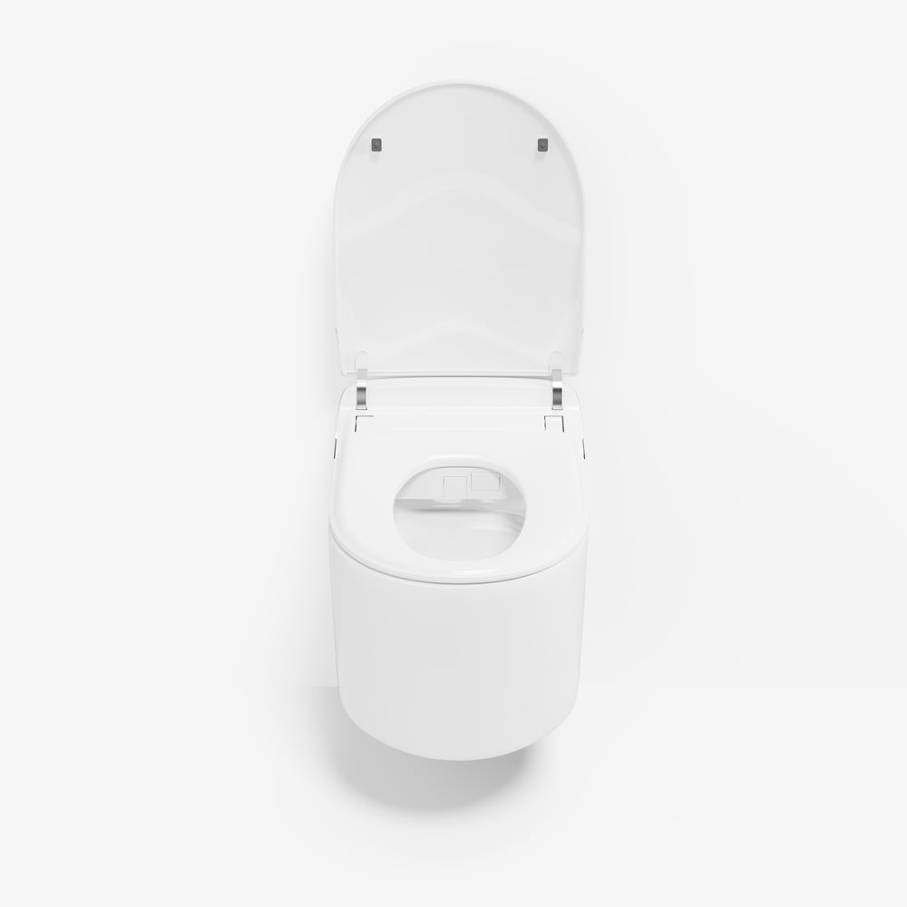 Fitro H3 Wall-Mounted Smart Bidet Toilet with Built-In Tank, Foam Shield, cUPC & ETL window image