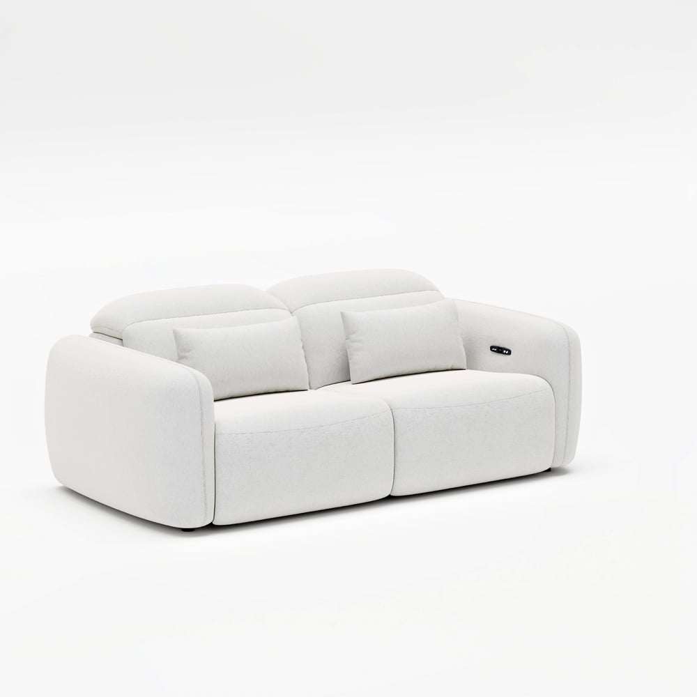 89" Chenille Electric Zero Gravity Sofa window image